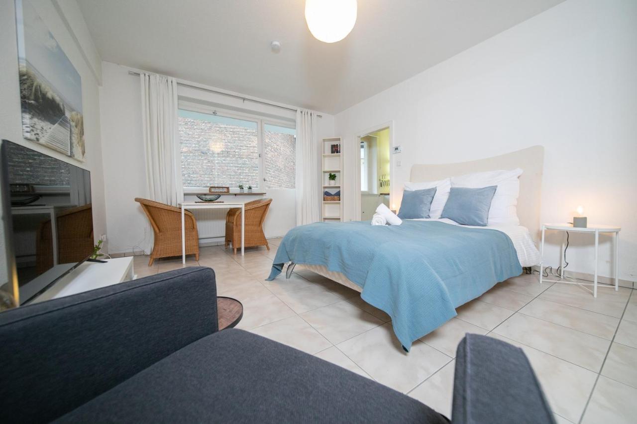Apartment Blue - Zentral Und Gut Angebunden Düsseldorf Exteriér fotografie